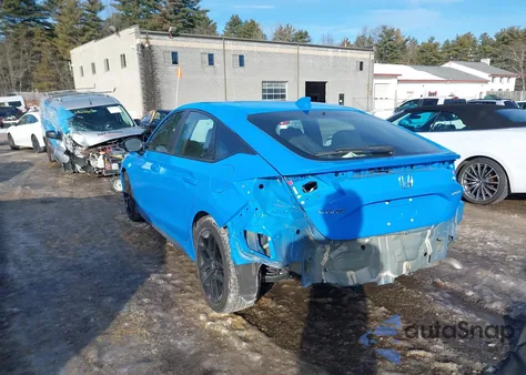 2025 Honda Civic Sedan Sport from USA, damaged, VIN 19XFL2H87SE020151